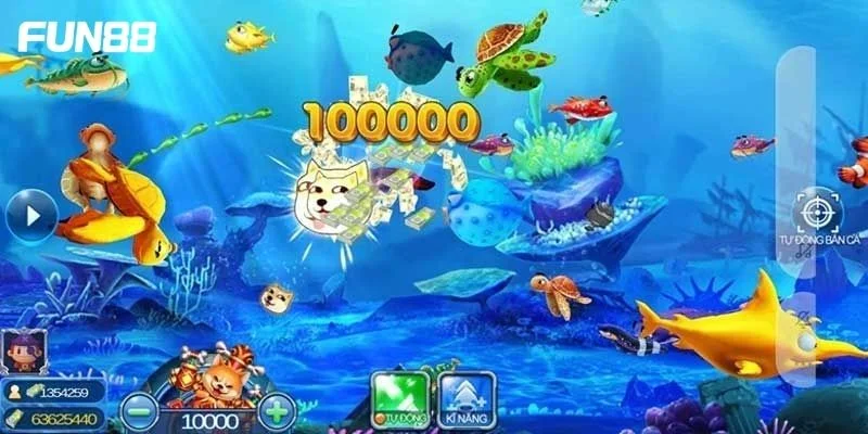 Những loại boss thường có trong bắn cá Jackpot tại nhà cái Fun88.