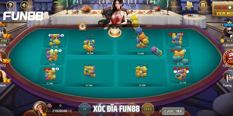 Xóc đĩa Fun88 là game cá cược nóng nhất tại nhà cái uy tín.